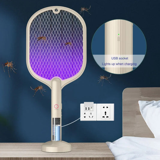 Raqueta Mata Mosquitos Premium – Tecnología y Comodidad para un Verano Libre de Mosquitos